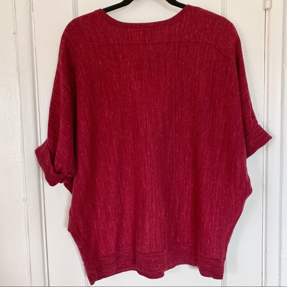 Christopher & Banks Maroon Sweater - Picture 2 of 7